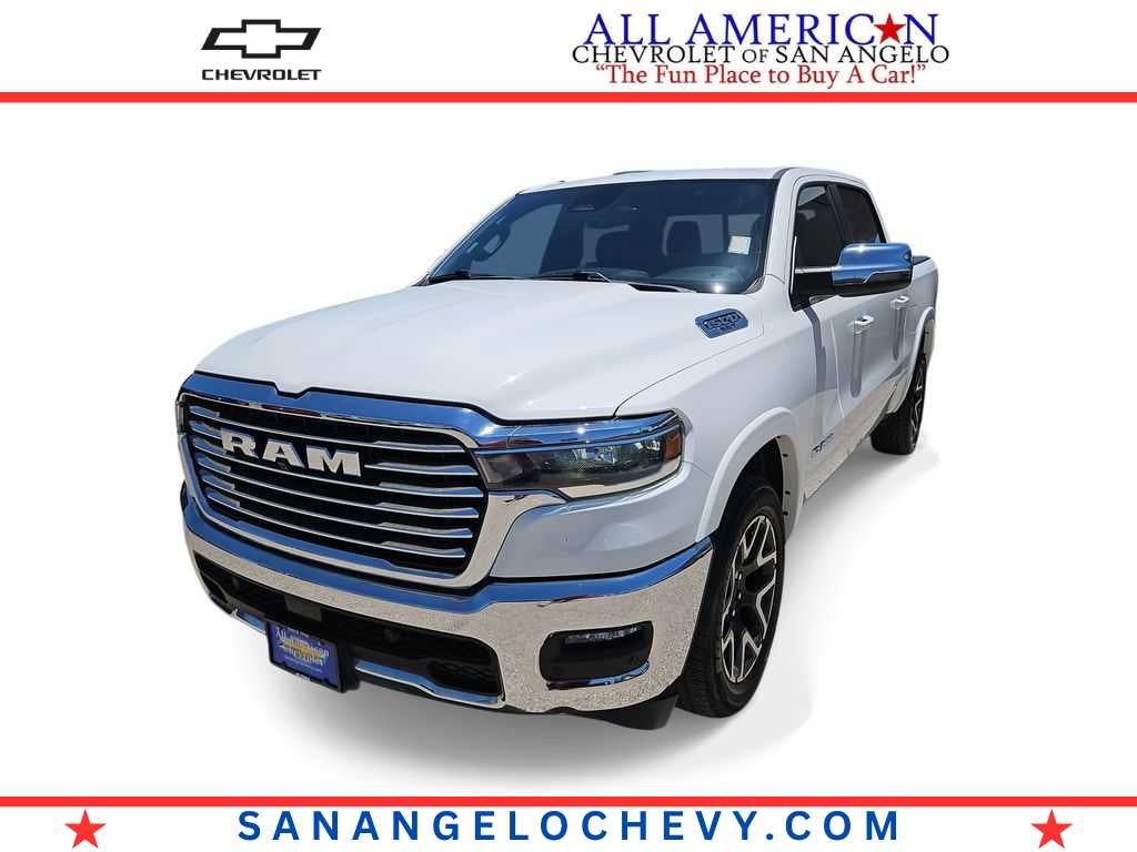 2025 RAM 1500 Laramie in Other — front three-quarter view