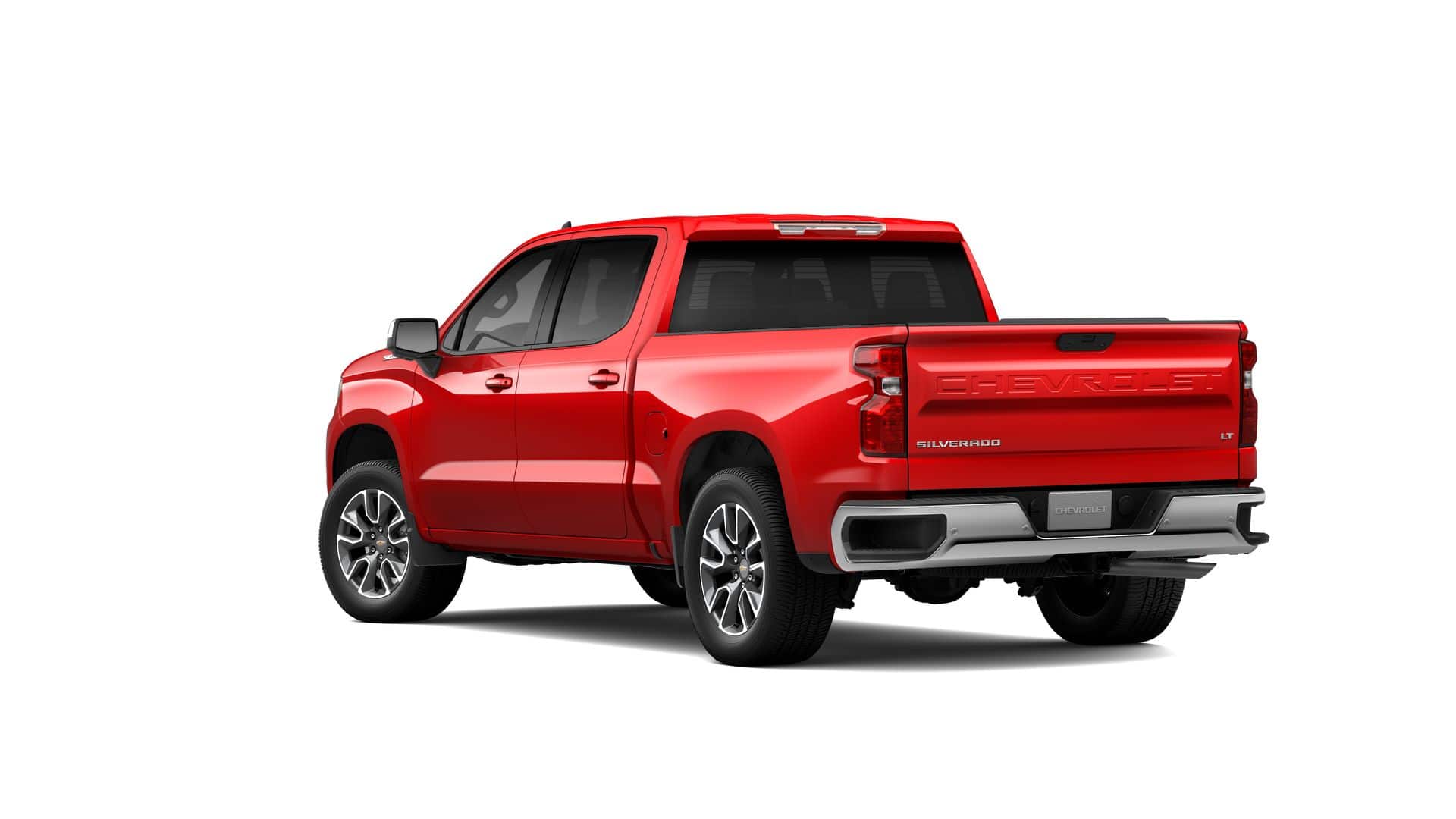 2026 Chevrolet Silverado 1500 — rear three-quarter view