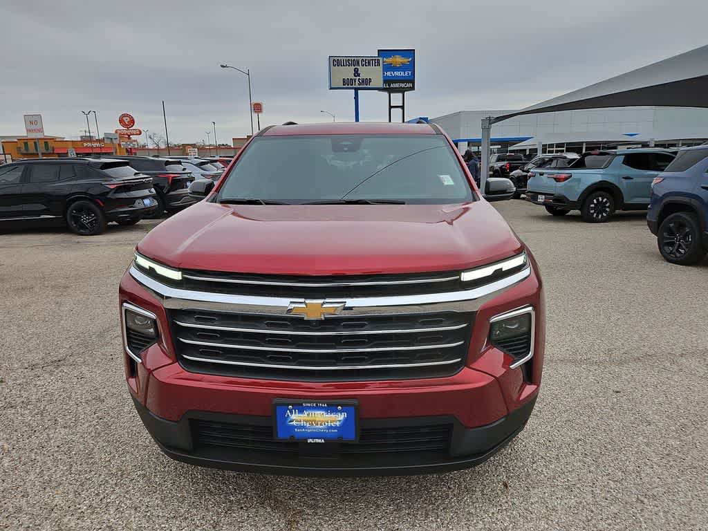 2026 Chevrolet Traverse — rear three-quarter view