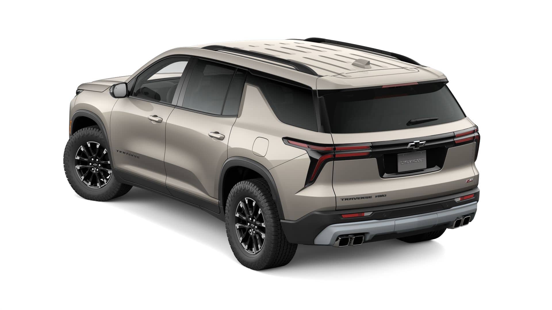 2026 Chevrolet Traverse — rear three-quarter view