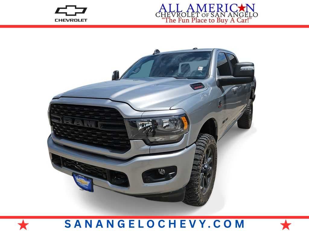 2024 RAM 2500 Lone Star in Gray/Gray — front three-quarter view
