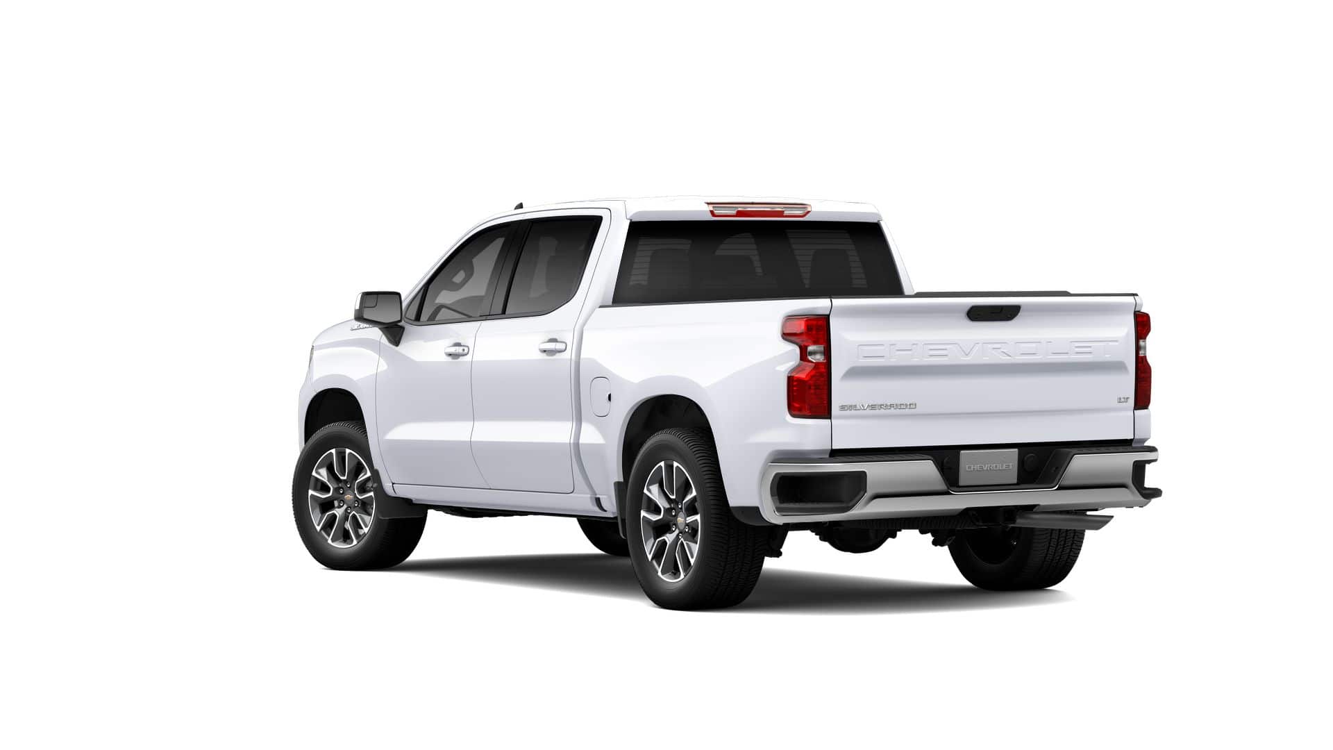 2026 Chevrolet Silverado 1500 — rear three-quarter view
