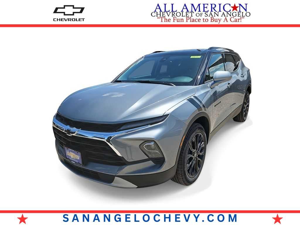 2026 Chevrolet Blazer 2LT in Sterling Gray Metallic — front three-quarter view
