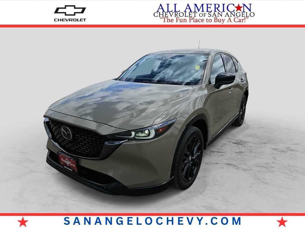 2024 Mazda Mazda CX-5 2.5 Carbon Turbo in Grn/Green — front three-quarter view