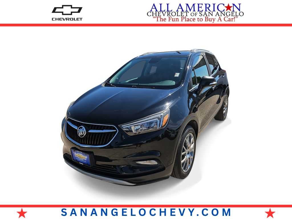 2017 Buick Encore Sport Touring in Includes (Cm5) Black Carbon Metallic Lower Exterior Accent Color, Paint Code W700s.) — front...